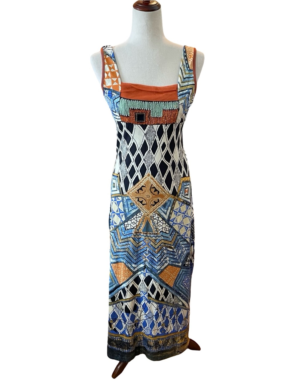 SAVE THE QUEEN MAXI DRESS
